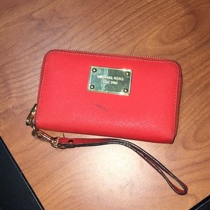 Authentic Michael Kors wristlet